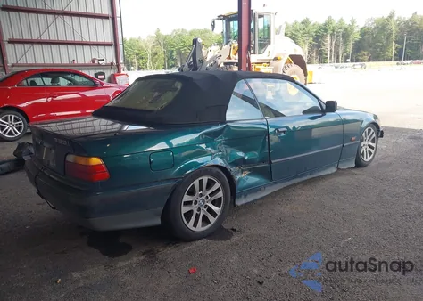 1995 BMW 325 Ic Automatic from USA, damaged, VIN WBABJ6327SJD42337